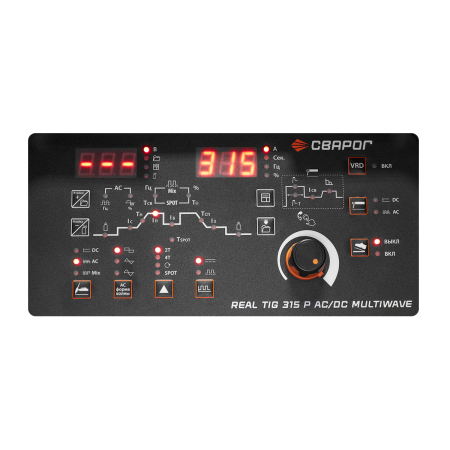 СВАРОГ REAL TIG 315 P AC/DC MULTIWAVE (E30301) (аппараты для автосервиса, аргоно-дуговые(TIG)) 00000099630 СВАРОГ REAL TIG 315 P AC/DC MULTIWAVE (E30301) (аппараты для автосервиса, аргоно-дуговые(TIG)) 00000099630